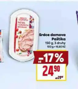 Billa Paštika nabídka
