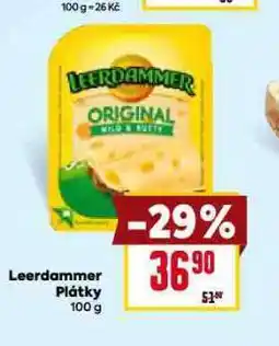 Billa Leerdammer plátky nabídka