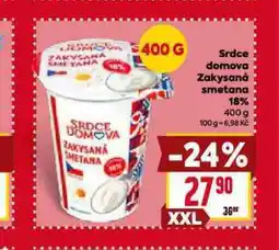 Billa Zakysaná smetana 18% nabídka