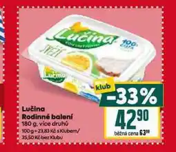 Billa Lučina rodinné balení nabídka