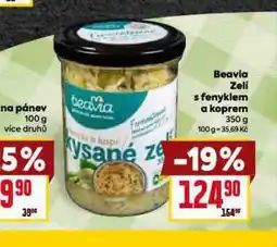 Billa Beavia zelí s fenyklem a koprem nabídka
