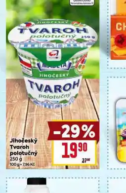 Billa Jihočeský tvaroh polotučný nabídka