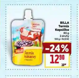 Billa Bila termix kapsička nabídka