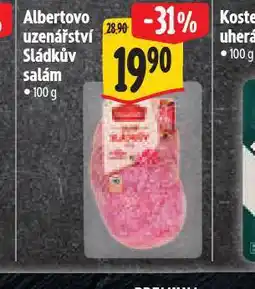 Albert Sládkův salám nabídka