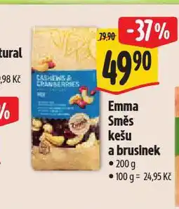 Albert Emma směs kešu a brusinel nabídka