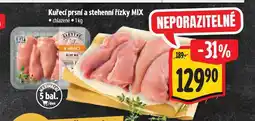 Albert Kuřecí prsní a stehenní řízky mix nabídka