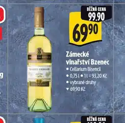 Albert Zámecké vinařství bzenec nabídka