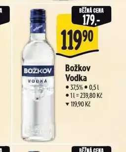 Albert Božkov vodka nabídka