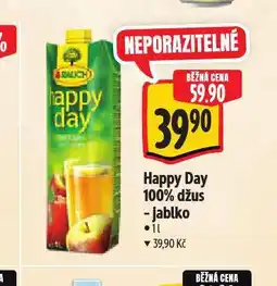Albert Happy day 100% džus jablko nabídka