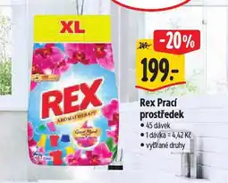 Albert Rex prací prostředek nabídka