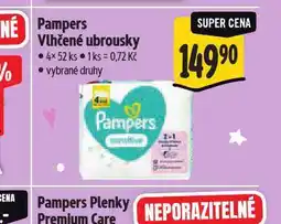 Albert Pampers dětské vlhčené ubrousky nabídka