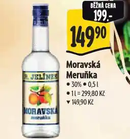 Albert Moravská meruňka nabídka