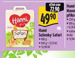 Albert Hami sušenky safari nabídka