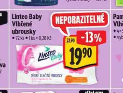 Albert Linteo baby vlhčené ubrousky nabídka