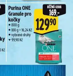 Albert Purina one granule pro kočky nabídka