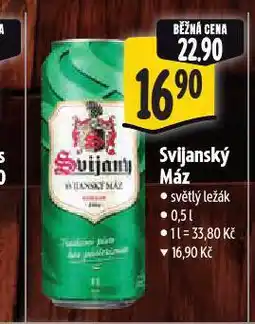 Albert Pivo svijanský máz nabídka
