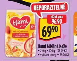Albert Hami mléčná kaše nabídka