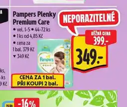 Albert Pampers dětské plenky nabídka