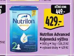 Albert Nutrilon advanced kojenecká výživa nabídka