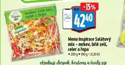 Albert Menu inspirace salát mix nabídka