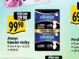 Albert Always dámské vložky nabídka