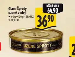 Albert Giana šproty uzené v oleji nabídka