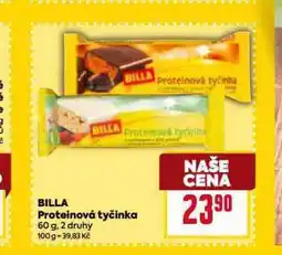 Billa Billa proteinová tyčinky nabídka