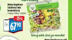 Albert Menu inspiarace salátový mix brokolicový nabídka