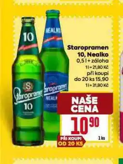 Billa Pivo staropramen 10 nabídka