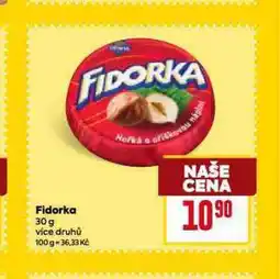 Billa Fidorka nabídka