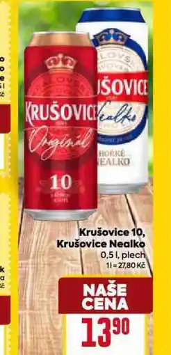Billa Krušovice královský originál 10 nabídka