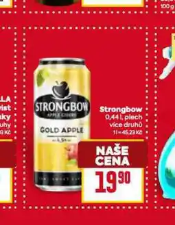 Billa Strongbow nabídka