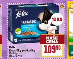 Billa Felix kapsičky pro kočky nabídka