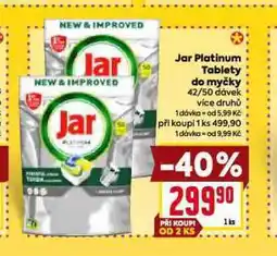 Billa Jar platinum tablety do myčky nabídka