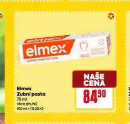 Billa Elmex zubní pasta nabídka