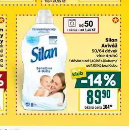 Billa Silan aviváž nabídka