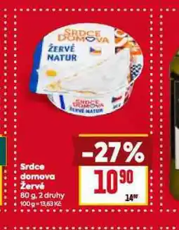 Billa Žervé nabídka