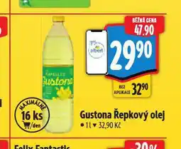 Albert Gustona řepkový olej nabídka