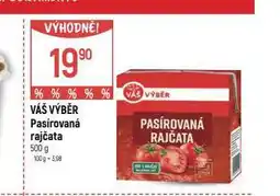 Globus Pasírovaná rajčata nabídka