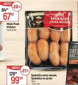 Globus Špekáčky se sýrem nabídka