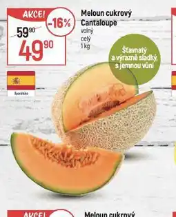 Globus Meloun cukorvý cantaloupe nabídka