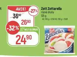 Globus Zott zotarella nabídka