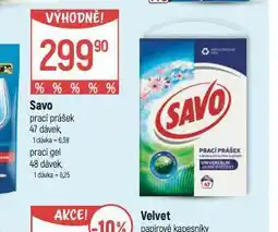 Globus Savo prací prášek nabídka