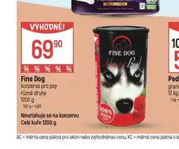 Globus Fne dog konzerva pro psy nabídka