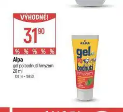 Globus Alpa gel po bohdnutí hmyzem nabídka