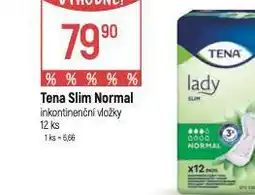 Globus Tena slim normal inkotinenční vložky nabídka