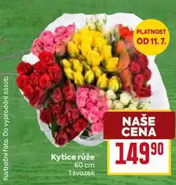 Billa Kytice růže 60 cm nabídka