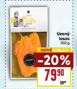 Billa Uzený losos 100 g nabídka