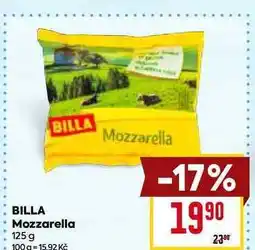 Billa BILLA Mozzarella 125 g nabídka