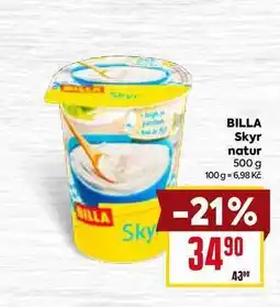Billa BILLA Skyr natur 500 g nabídka
